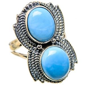 Genuine Owyhee Opal 🆕 925 silver size 7.5 ring